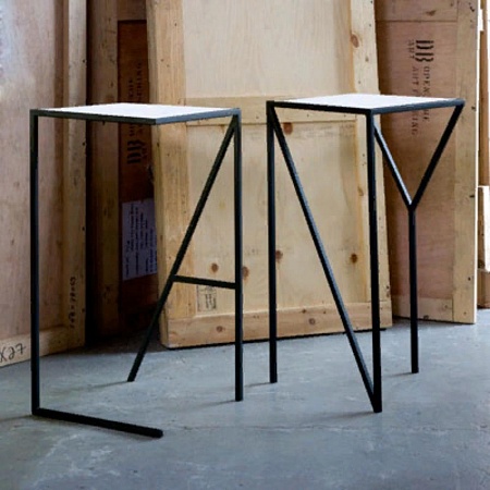 Журнальный стол в стиле Loft Буква